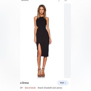 Elizabeth and James dress